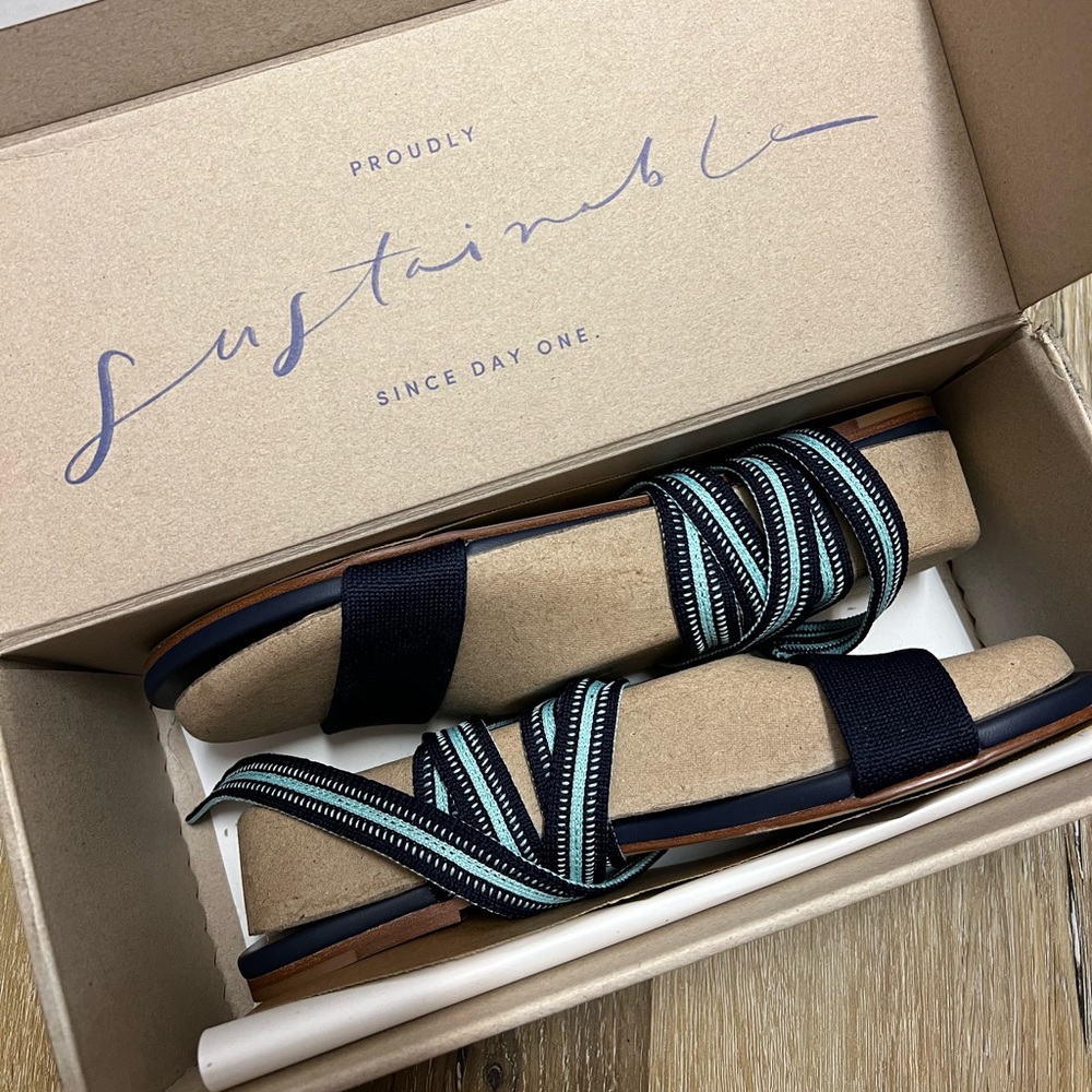 Rothy’s Wrap Sandal Surf 6.5